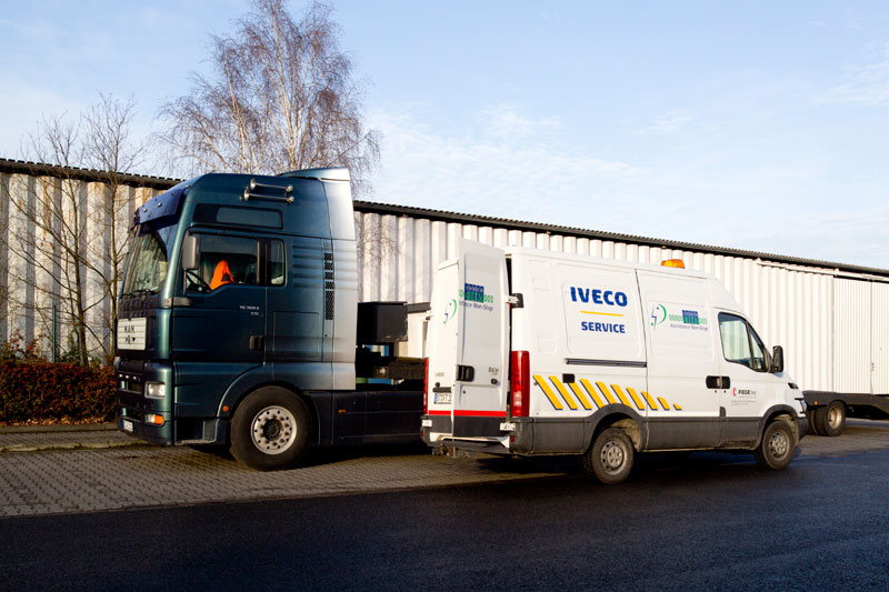 Bild von einem Iveco Service-Mobil
